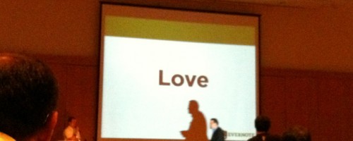 LOVEについて語る